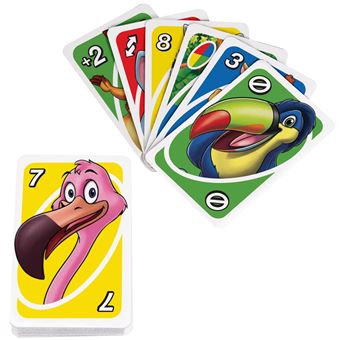 Jeu de cartes Mattel UNO Junior