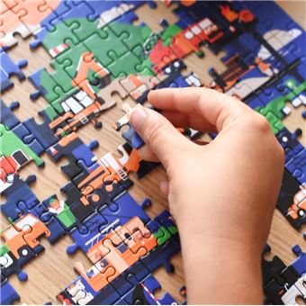 Puzzle éducatif Poppik Véhicules 280 pièces