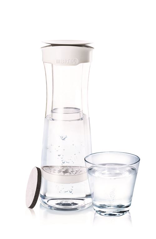 Brita Wasserfilter-Karaffe Fill & Serve Weiß-Grau