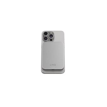 Batterie externe Lnq MagSafe Powerbank 5000 mAh 20 W Gris