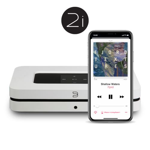 Lecteur réseau sans fil Bluesound NODE 2i Blanc