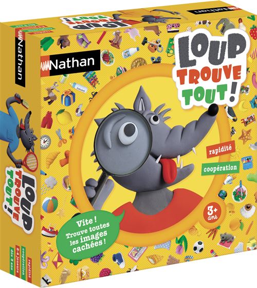 Jeu De Société Nathan Loup Trouve Tout