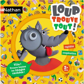 Jeu de société Nathan Loup trouve tout