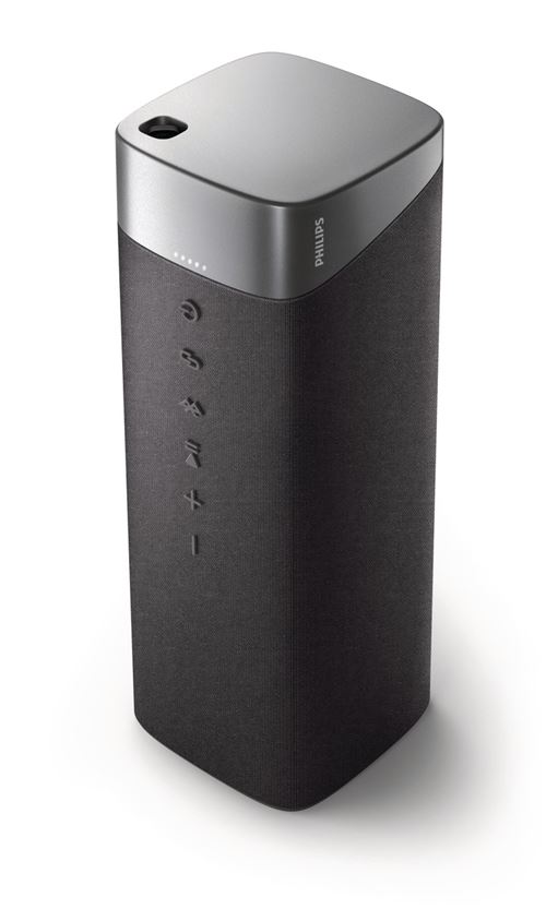 Philips TAS7505 - Luidspreker - voor draagbaar gebruik - draadloos - Bluetooth - 30 Watt - grijs