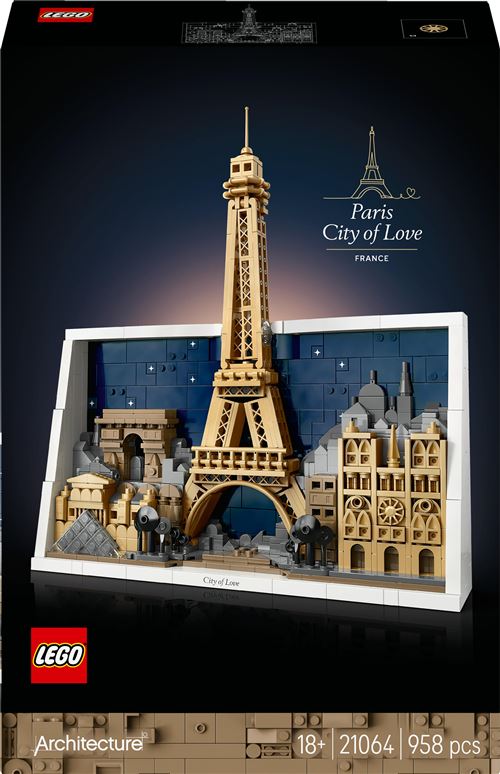 LEGO® Architecture 21064 Paris ville de ’amour