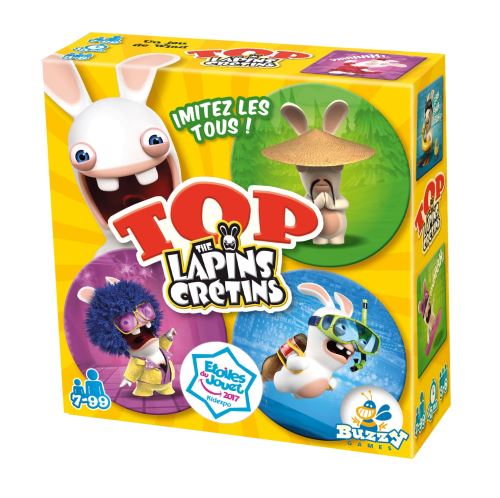 Jeu De Société Buzzy Games Top Lapins Crétins