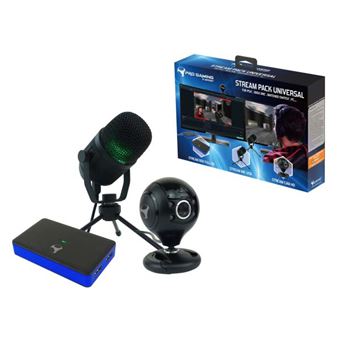 Pack d’accessoires de capture vidéo et audio Subsonic Pro Gaming Stream Pack Universal
