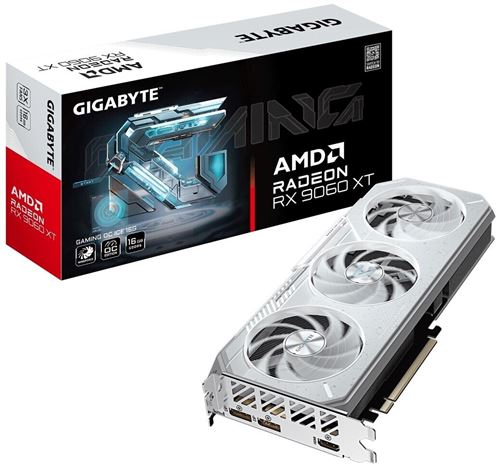 GIGABYTE GAMING Grafikkarte Radeon RX 9060 XT OC ICE 16G