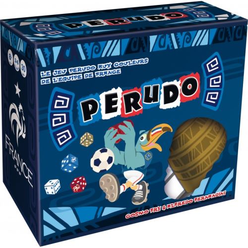 Jeux d’ambiance Perudo Foot FFF Asmodee