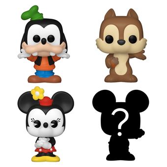 Pack de 4 figurines Funko Bitty Pop Disney Goofy