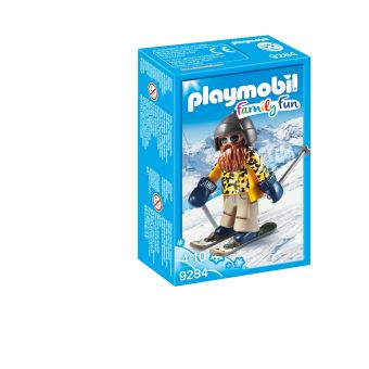 Playmobil Family Fun 9284 Skieur avec Snowblades - 1
