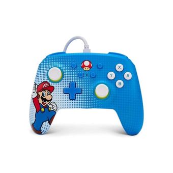 POWER A WIRED CONTROLLER MARIO POP ART