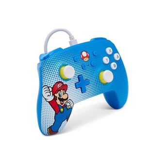 POWER A WIRED CONTROLLER MARIO POP ART