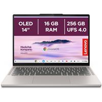 Chromebook Lenovo 14M9610 14” MediaTek Kompanio Ultra 16 Go RAM 256 Go SSD Beige