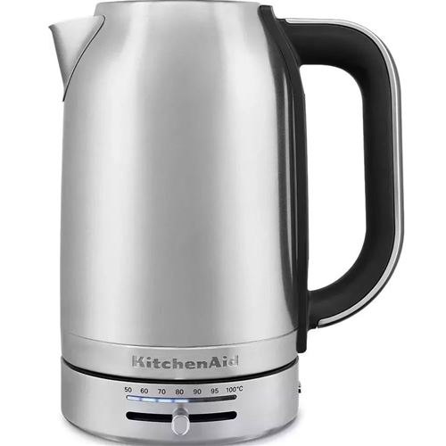 Bouilloire Sans Fil 1.7L 2400W Température Réglable Kitchenaid 5Kek1701Esx/1