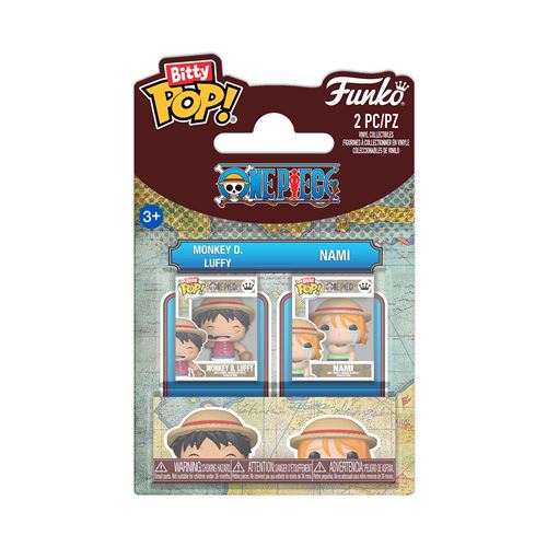 Pack de 2 figurines Funko Pop Toy Story Luffy & Nami