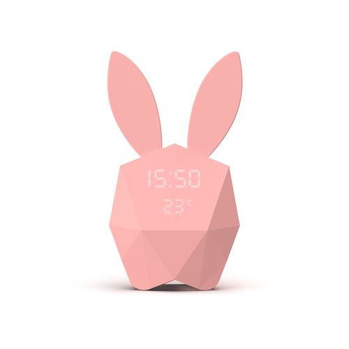 Réveil connecté lapin Cutie Clock Pink - Image 3