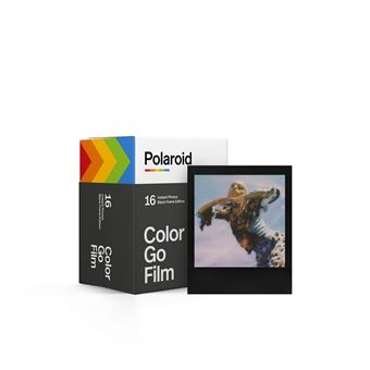 Pack Appareil photo instantané Polaroid Go Noir + Double pack de films Go cadre noir