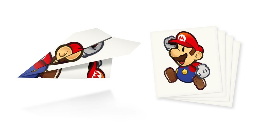 Avion en papier A4 Paper Mario Nintendo Switch - 1