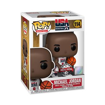 Figurine Funko Pop NBA Legends Michael Jordan 1992 Team USA White