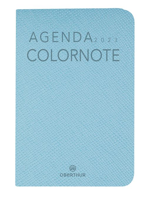 AGENDA 2023 SEMAINIER 15 COLORNOTE BLEU