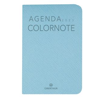AGENDA 2023 SEMAINIER 15 COLORNOTE BLEU