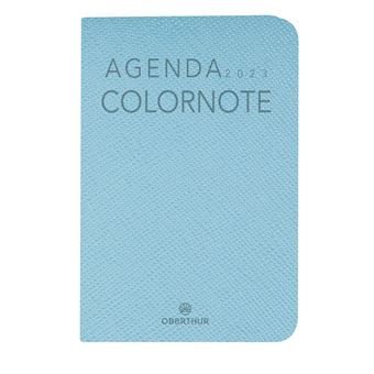 Agenda Semainier 7,4x10,5cm Oberthur ColorNote