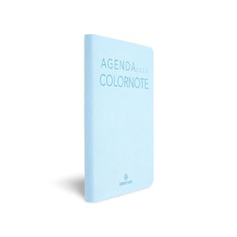 Agenda Colornote - 1 semaine sur 2 pages - 10 x 15 cm - fuchsia - Oberthur