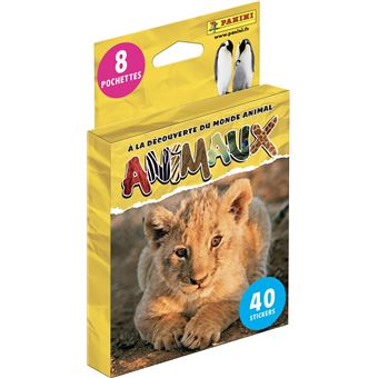Album ANIMAUX - PANINI - 224 stickers à collectionner - Mixte - A partir de  3 ans - Cdiscount Jeux - Jouets