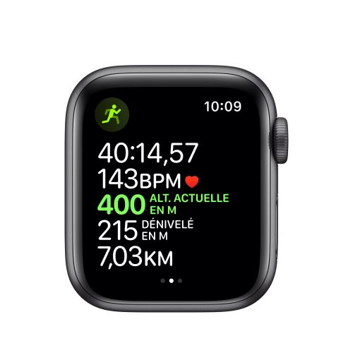 Apple Watch Nike Series 5 (GPS + Cellular) - 40 mm - Space grau 