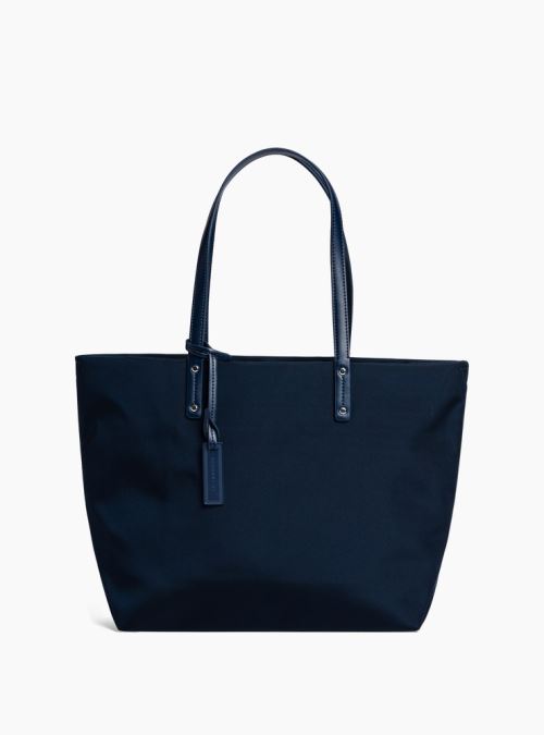 Sac Cabas Le Tanneur Swana Bleu foncé Sac porté épaule