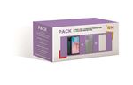 Pack Smartphone Vivo Y21s 6.51" Double SIM 128 Go Bleu minuit + Coque de protection Gris + Film de protection Transparent