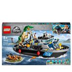 LEGO® Jurassic World™ 76942 L’évasion en bateau du Baryonyx