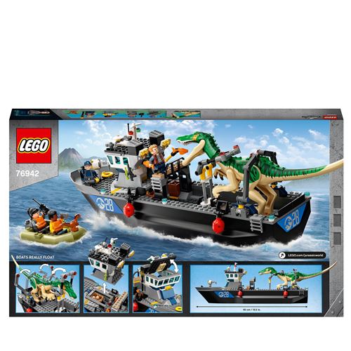 LEGO Jurassic World, L'évasion en bateau du Baryonyx 76942 – Party
