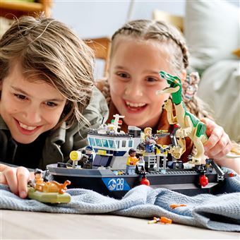 LEGO® Jurassic World™ 76942 L’évasion en bateau du Baryonyx