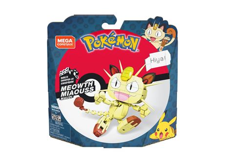 Jeu de construction Mega Bloks Pokémon Meowth