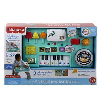 Jeu d'éveil Mattel Fisher-Price Ma Table d’Activités de DJ