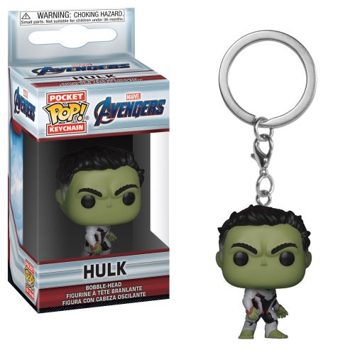Figurine Porte-clés Funko Pop Marvel Avengers Endgame Hulk