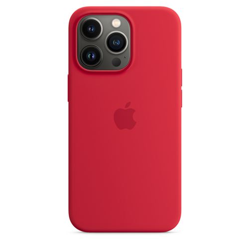 Coque en silicone Apple avec MagSafe pour iPhone 13 Pro (PRODUCT)RED