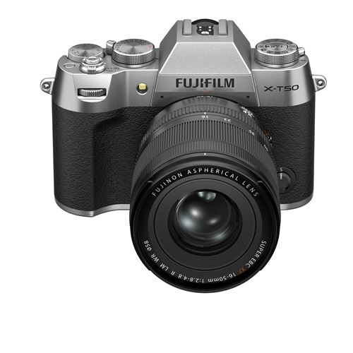 Kit Appareil photo hybride Fujifilm X-T50 Argent + XF16-50mm État correct - Fujifilm reconditionné disponible sur Fnac