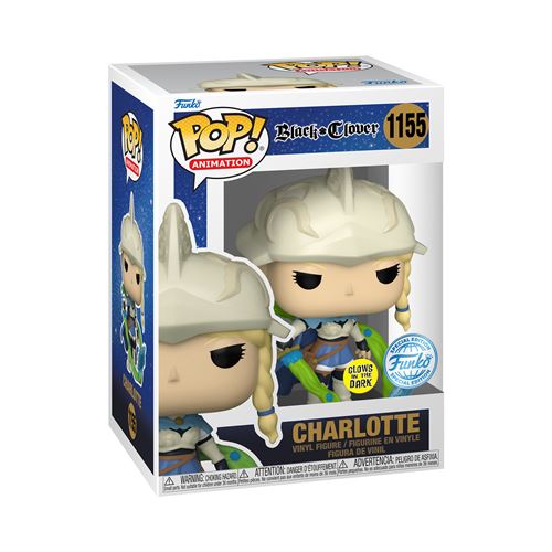 Figurine Funko Pop Animation Clover Charlotte with Chase Modèle aléatoire Neuf - vue 4