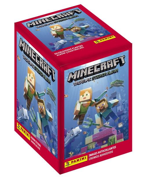 Jeu de cartes Panini Minecraft Boîte 50 pochettes