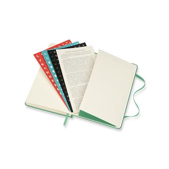 Agenda scolaire semainier Moleskine Pocket Couverture rigide 2021-2022 Vert