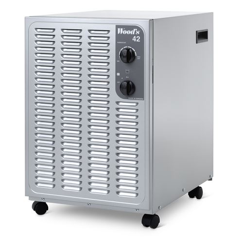 Woods Déshumidificateur Wood'S Woodsdéshu-Sw42Fm 600 W Gris