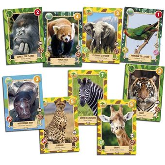 Jeu de cartes Panini Rewild Trading Cards Boîte de 24 pochettes