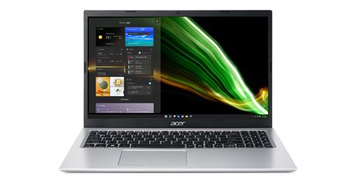 PC portable Acer Aspire 1 A115-32 15,6 Intel® Celeron N4500 4 Go RAM 128 Go eMMC Argent pur