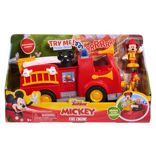 Figurines Mickey Camion de Pompier