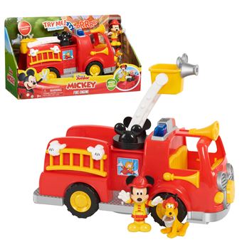 Figurines Mickey Camion de Pompier