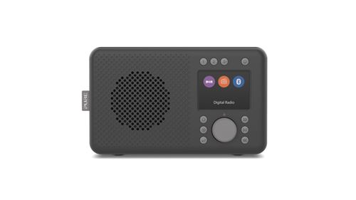 Pure Elan DAB+ - DAB draagbare radio - 2.5 Watt - geen werkend systeem - houtskool