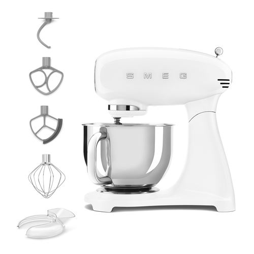 Robot Pâtissier Smeg Smf05Wheu Multifonctions Blanc
